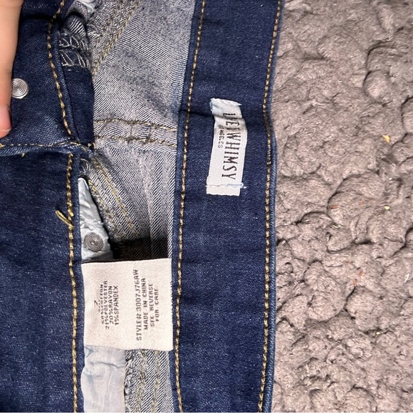 Women's Blue Boot Cut Jeans - Picture 3 of 3